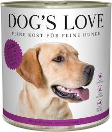 DOG'S LOVE ADULT Agneau 800g