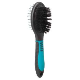 Brosse, plastique, double face, 6 × 23 cm