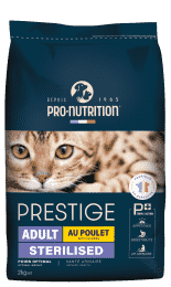 PRESTIGE CHAT ADULT STERILISED AU POULET 2KG