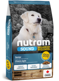 Nourriture pour chiens sénior Nutram S10 Balanced wellness 11,4kg