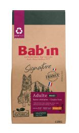 BAB'IN SIGNATURE SANS CEREALES MAXI ADULTE POULET 12 KG