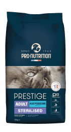 PRESTIGE CHAT ADULT STERILIZED AUX POISSONS BLANCS 10KG