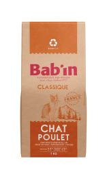 BAB'IN CLASSIQUE CHAT ADULTE POULET 7 KG