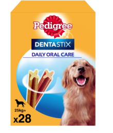 PEDIGREE Dentastix Bâtonnets hygiène bucco-dentaire pour grand chien x28 1080g