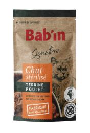 BAB'IN TERRINE CHAT ADULTE POULET 80g