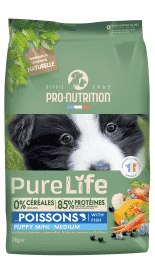 Pure Life chien Puppy Mini Medium 2kg