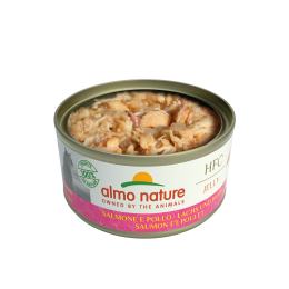 Almo Nature Hfc Jelly Saumon Et Poulet Boîte 70 Gr