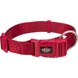 Premium collier, L–XL: 40–65 cm/25 mm, rouge