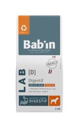 BAB'IN LAB MINI ADULTE DIGESTIF POULET 2 KG