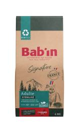 BAB'IN SIGNATURE CHAT ADULTE STERILISE CANARD 6 KG