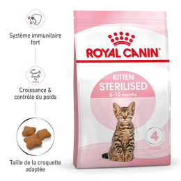 ROYAL CANIN KITTEN STERILISED CHATON STERILISE DE 6 A 12 MOIS 3,5KG