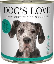 DOG'S LOVE ADULT Canard 800g