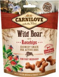 Carnilove Treats Crunchy Snack -  Sanglier Sauvage & Eglantier Sac 200 Gr