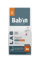 BAB'IN LAB CHAT ADULTE DIGESTION 1.5 KG