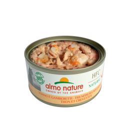 Almo Nature Hfc Natural Thon Et Crevettes Boîte 70 Gr