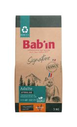 BAB'IN SIGNATURE CHAT ADULTE STERILISE POULET 3 KG