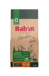 BAB'IN SIGNATURE CHAT ADULTE STERILISE SANS CEREALES GRANDES RACES 3 KG