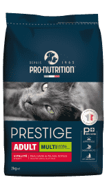 PRESTIGE CHAT ADULT MULTI - A LA VOLAILLE ET AUX LEGUMES 2KG