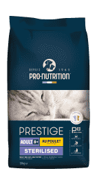 PRESTIGE CHAT ADULT 8+ STERILIZED AU POULET 10KG