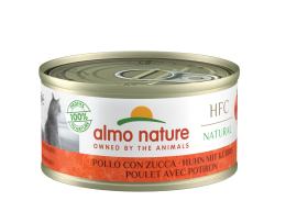 Almo Nature Hfc Natural Poulet Avec Potiron Boîte 70 Gr