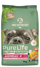 Pure Life chien Sensible Agneau 2kg