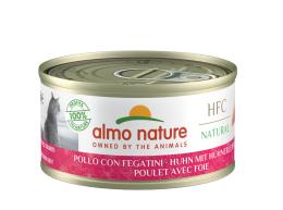 Almo Nature Hfc Natural Poulet Et Foie Boîte 70 Gr