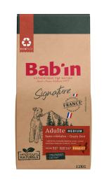 BAB'IN SIGNATURE SANS CEREALES MEDIUM ADULTE POULET 12 KG