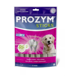 PROZYM RF2 Sticks x12 - Spéciale Hygiène dentaire naturelle - Recommandé par des Vétérianire - Formule Vegan pour chien +25kg