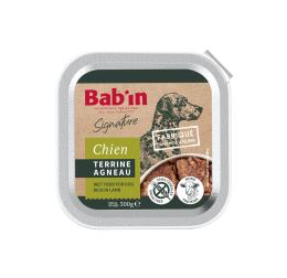 BAB'IN TERRINE CHIEN ADULTE AGNEAU 300G