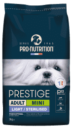 PRESTIGE CHIEN ADULT MINI LIGHT/STERILISED 3KG