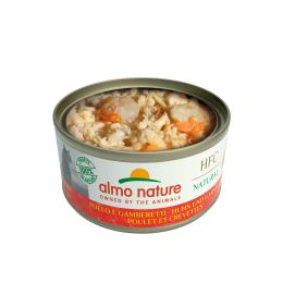 Almo Nature Hfc Natural Thon Et Crevettes Boîte 70 Gr