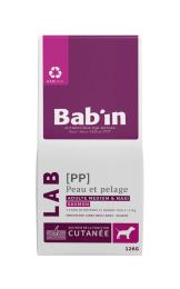 BAB'IN LAB MEDIUM & MAXI ADULTE PEAU & PELAGE SAUMON 12 KG