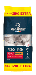 PRESTIGE CHAT ADULT A LA DINDE 10KG + 2KG OFFERTS