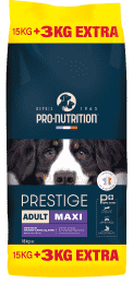 PRESTIGE CHIEN ADULT MAXI 15KG + 3KG