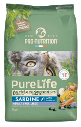 Pure Life chat Sterilised sardine 8kg