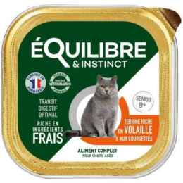 Pâtées riches en volaille & aux courgettes pour CHAT ÂGÉ