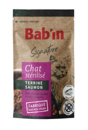 BAB'IN TERRINE CHAT ADULTE SAUMON 80g