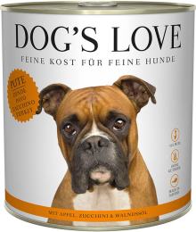 DOG'S LOVE ADULT Dinde 800g