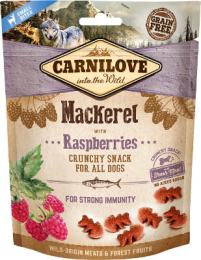 Carnilove Treats Crunchy Snack -  Maquerau & Framboises Sac 200 Gr