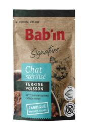 BAB'IN TERRINE CHAT ADULTE POISSON 80g