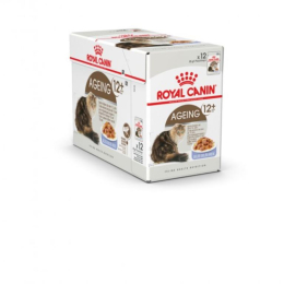 ROYAL CANIN AGEING12+ BOUCHEES EN GELEE CHAT SENIOR PLUS DE 12 ANS 85G X12