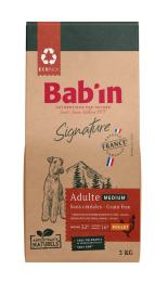 BAB'IN SIGNATURE SANS CEREALES MEDIUM ADULTE POULET 3 KG