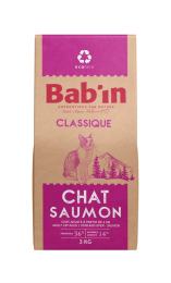 BAB'IN CLASSIQUE CHAT ADULTE SAUMON 3 KG