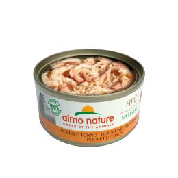 Almo Nature Hfc Natural Poulet Et Thon Boîte 70 Gr