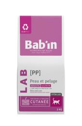 BAB'IN LAB CHAT ADULTE PEAU & PELAGE 3  KG