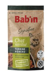 BAB'IN TERRINE CHAT ADULTE AGNEAU 80g