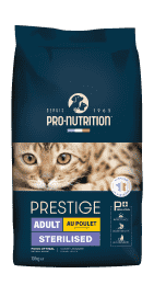 PRESTIGE CHAT ADULT STERILISED AU POULET 10KG