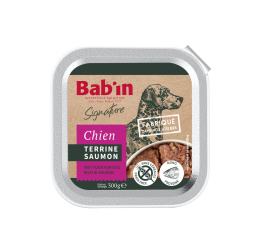 BAB'IN TERRINE CHIEN ADULTE SAUMON 300G