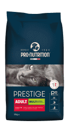 PRESTIGE CHAT ADULT MULTI - A LA VOLAILLE ET AUX LEGUMES 10KG